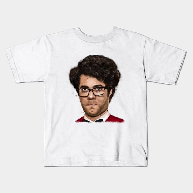 The I.T. crowd - Moss Kids T-Shirt by danielctuck